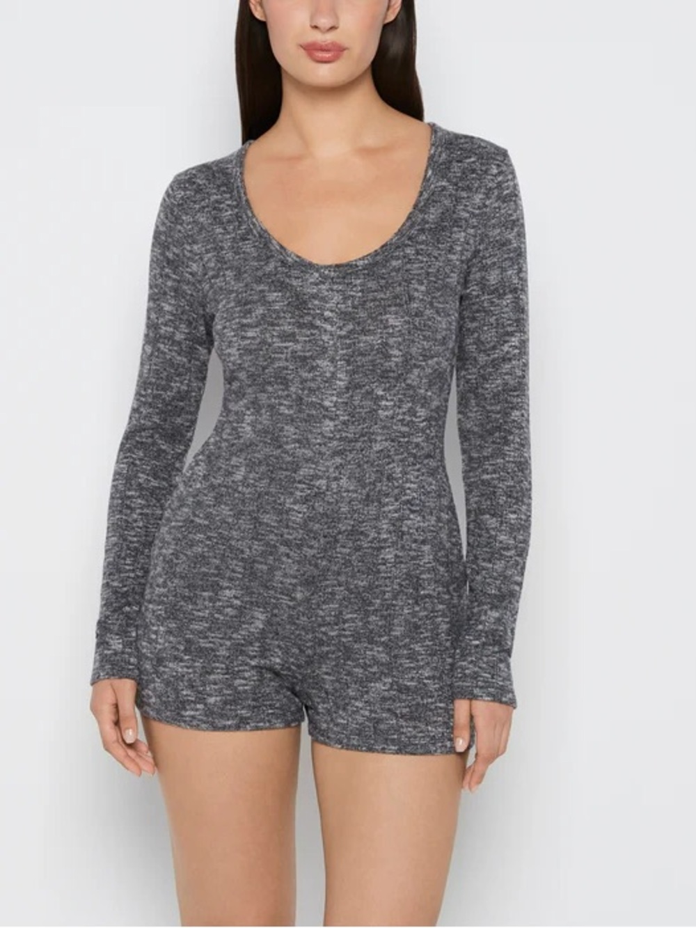 La Senza Heather Grey PJ Romper XS